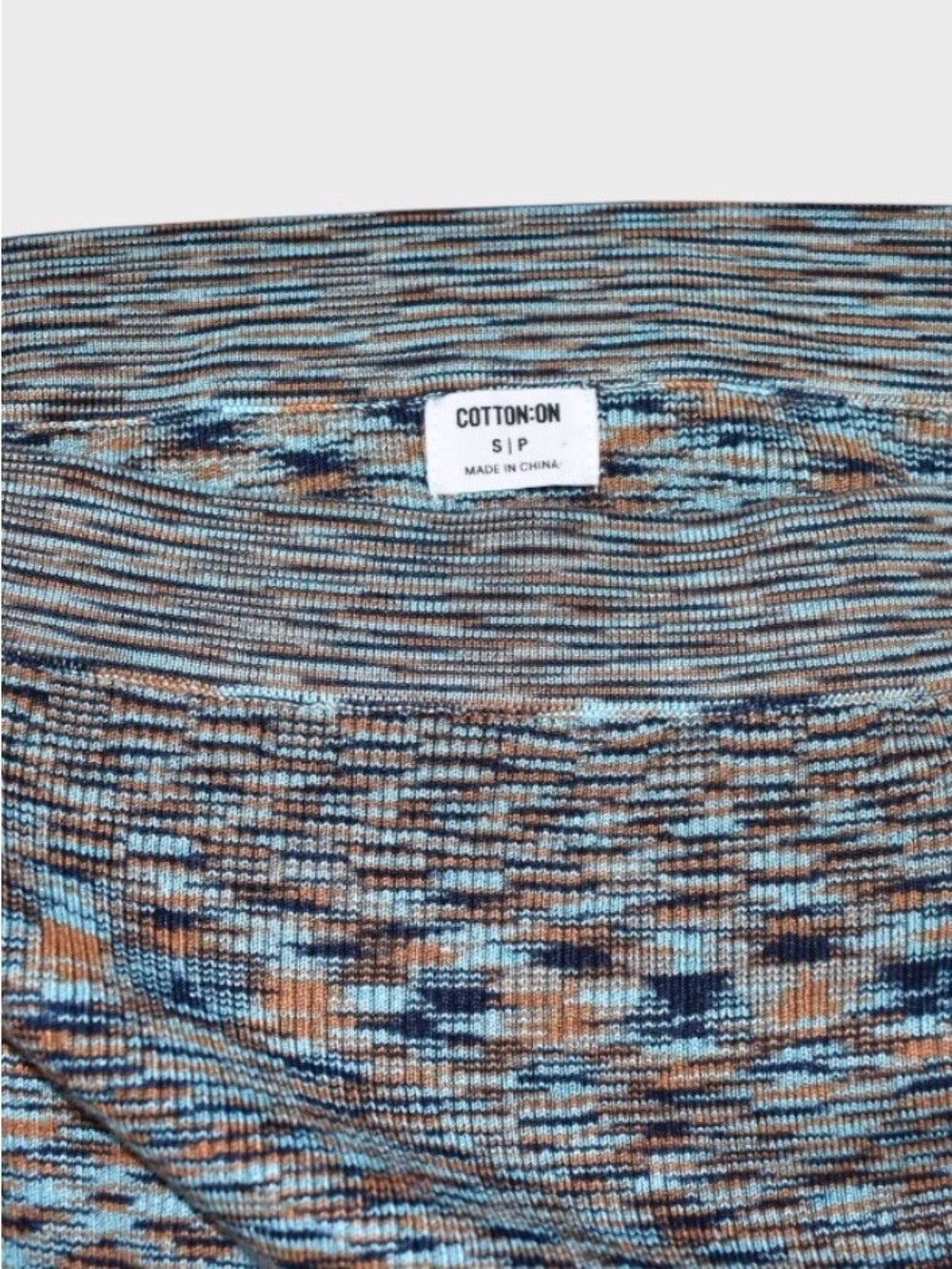 Cotton On Knit Marled Pattern Stretch Maxi Skirt - Picture 5 of 5